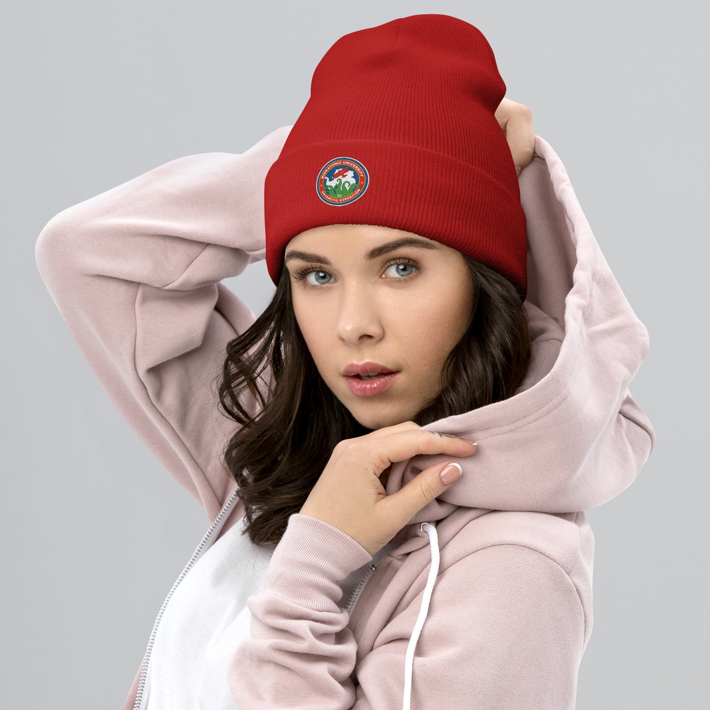 Gorro con puños Lovecraft de la expedición antártica de la Universidad de Miskatonic