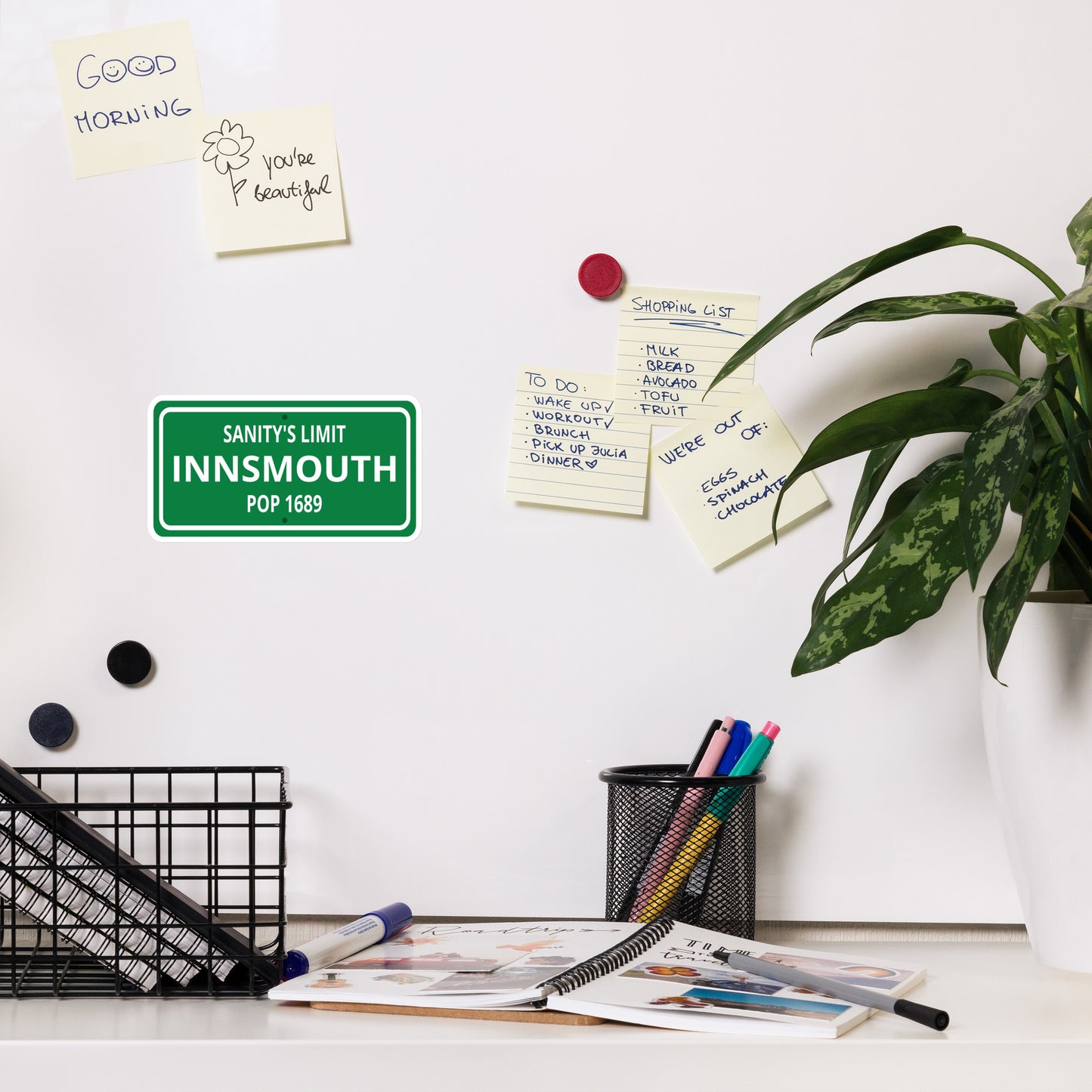 Innsmouth Street Sign Lovecraft Magnet