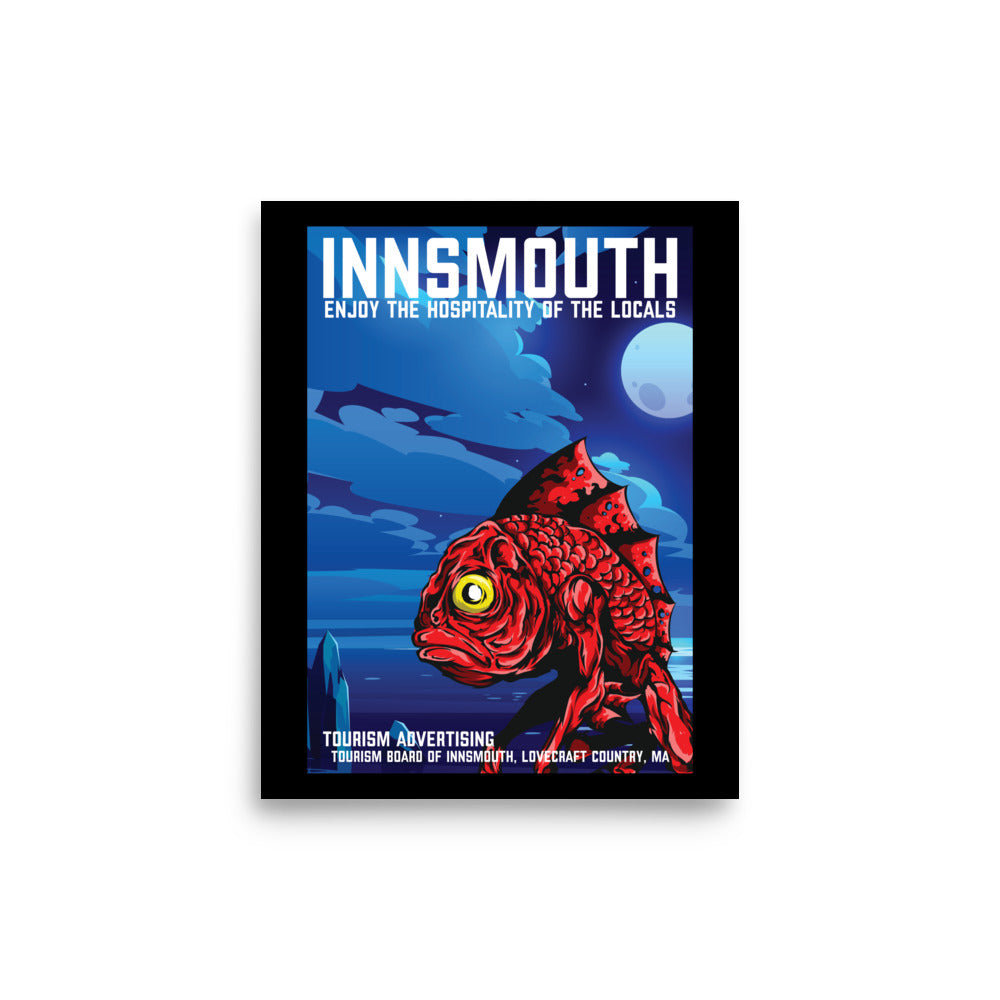 Innsmouth Vintage Reiseplakat Lovecraft Poster