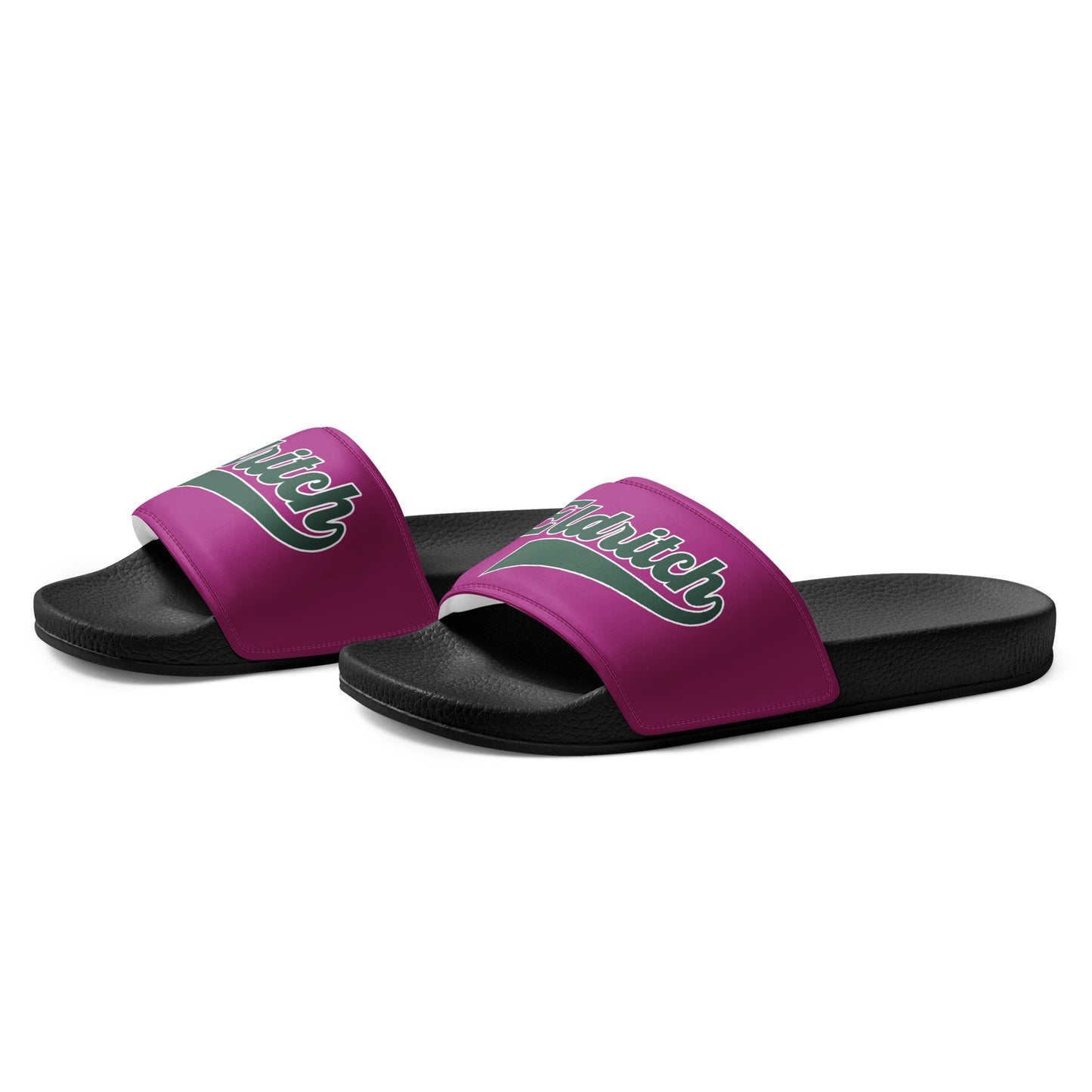 Sandalias para hombre con letras Lovecraftianas vintage de la Liga Eldritch