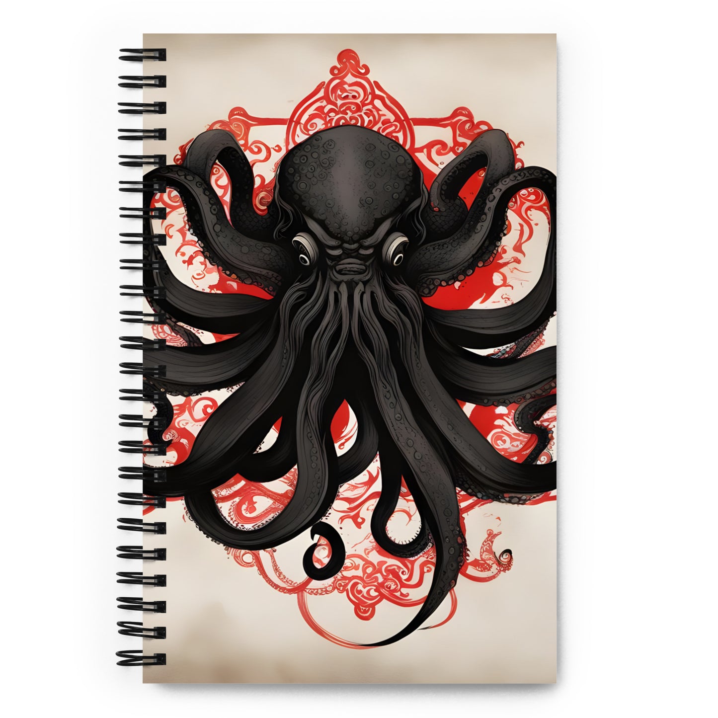 Cthulhu Asiatische Tuschemalerei Spiral notizbuch