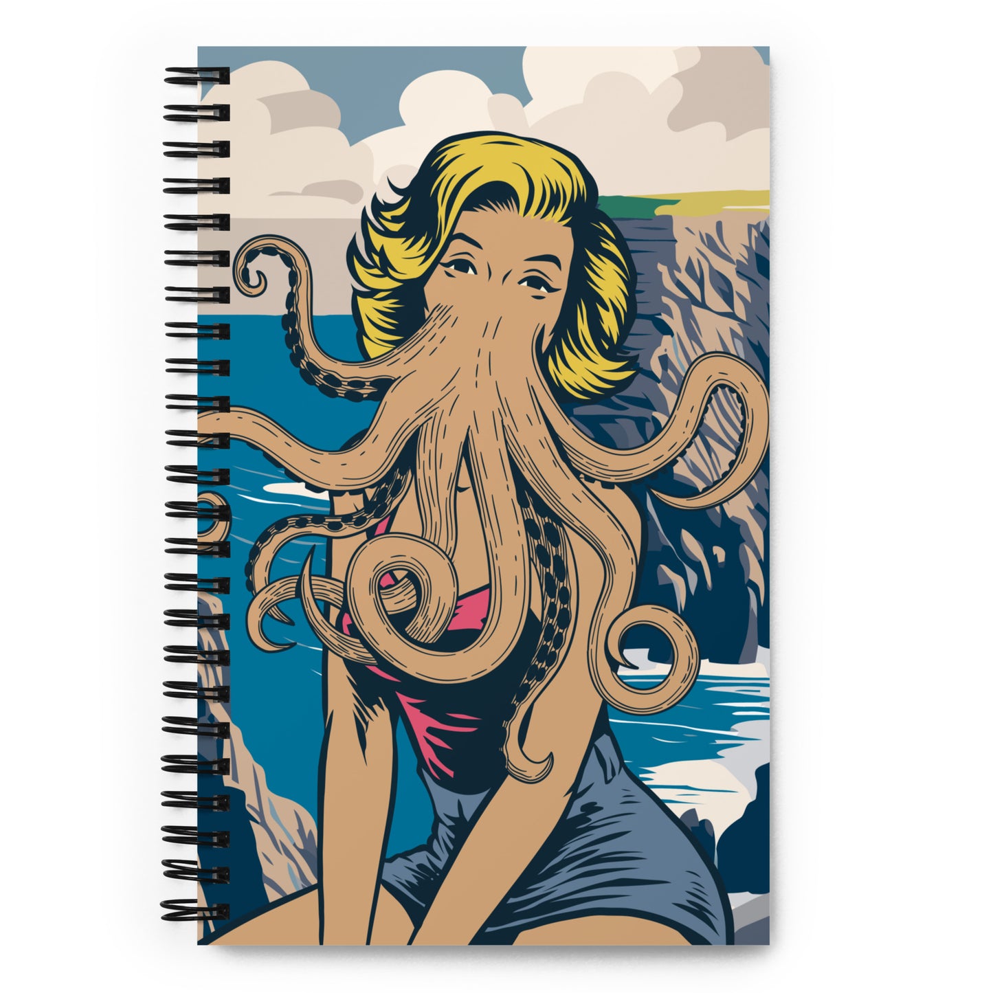 Innsmouth Pin-up Cthulhu Reise Lovecraft Spiral notizbuch