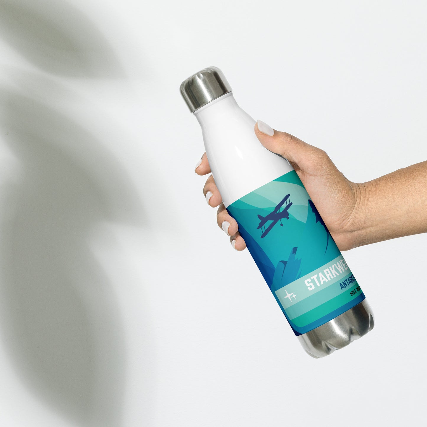 Starkweather-Moore Antarctic Expedition Stainless steel water bottle