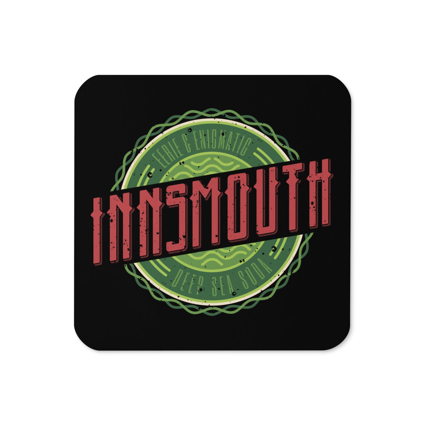 Posavasos con tapa de corcho Innsmouth Lovecraft Soda Soft Drink