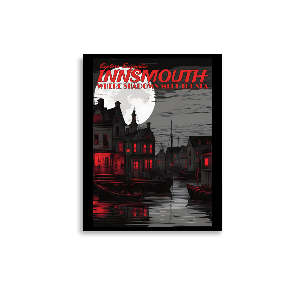 Explorez l'énigmatique Innsmouth Poster