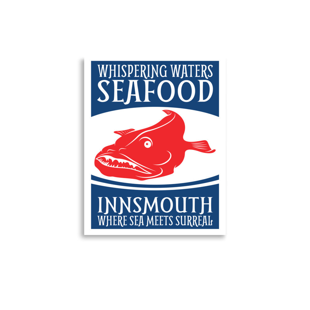 Whispering Waters Fruits de mer Innsmouth Poster