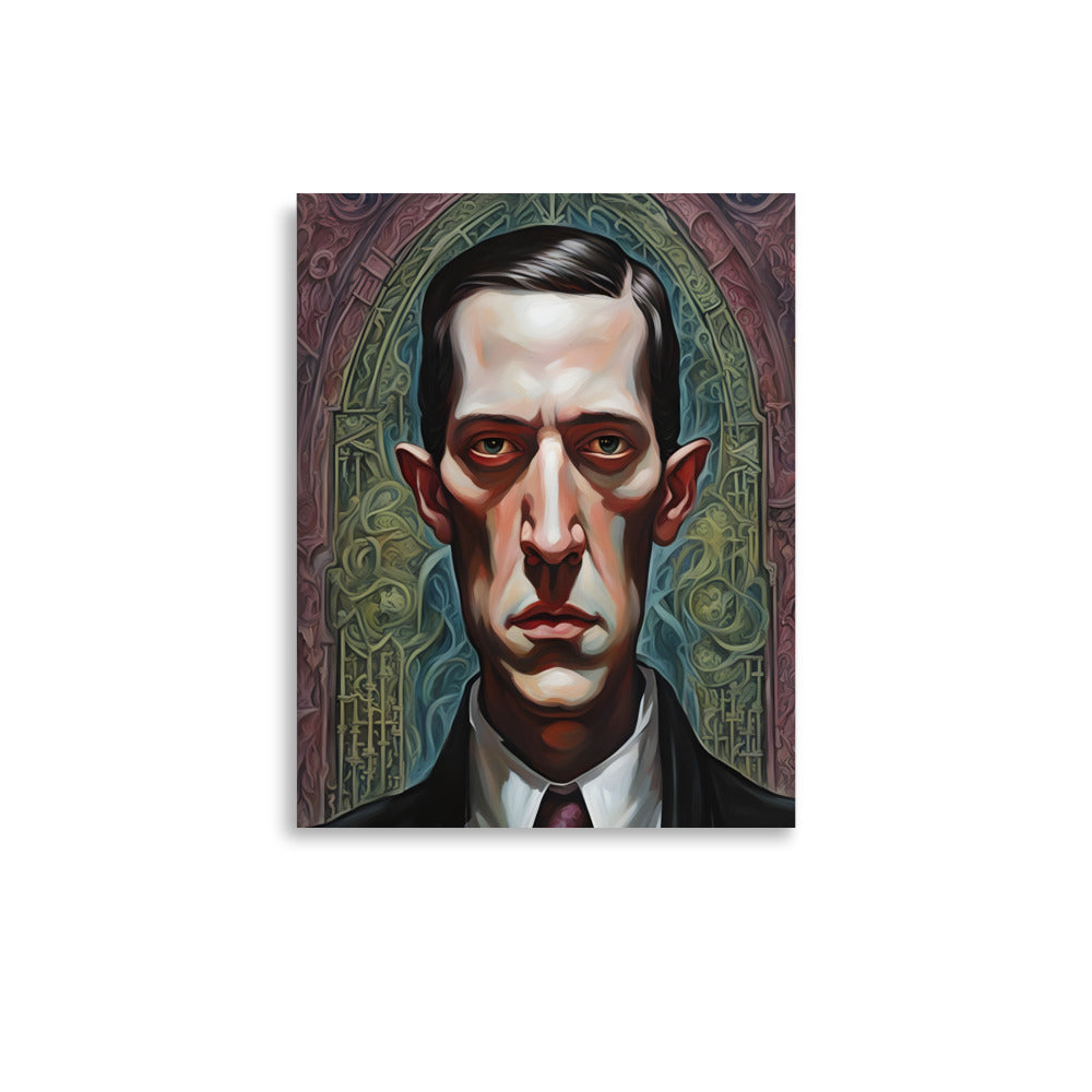 Lovecraft Gothic Portrait Poster