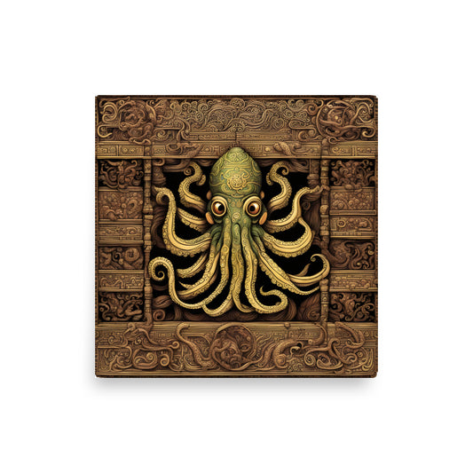 Codex mésoaméricain de Cthulhu Poster