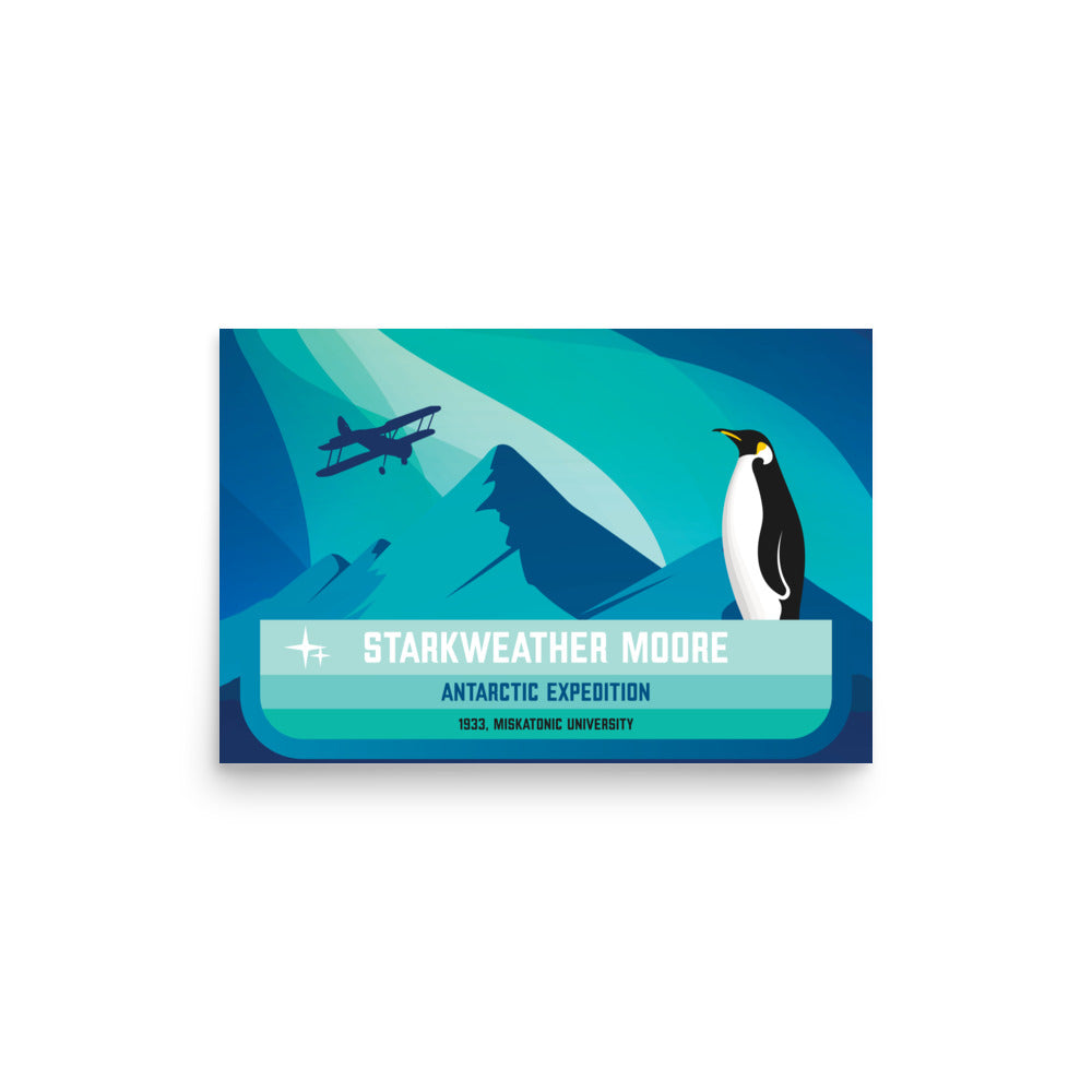 Expédition Antarctique Starkweather-Moore Poster