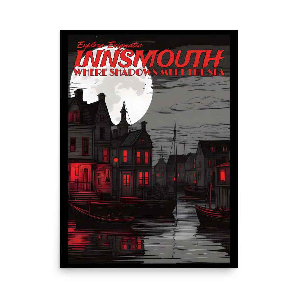 Explorez l'énigmatique Innsmouth Poster