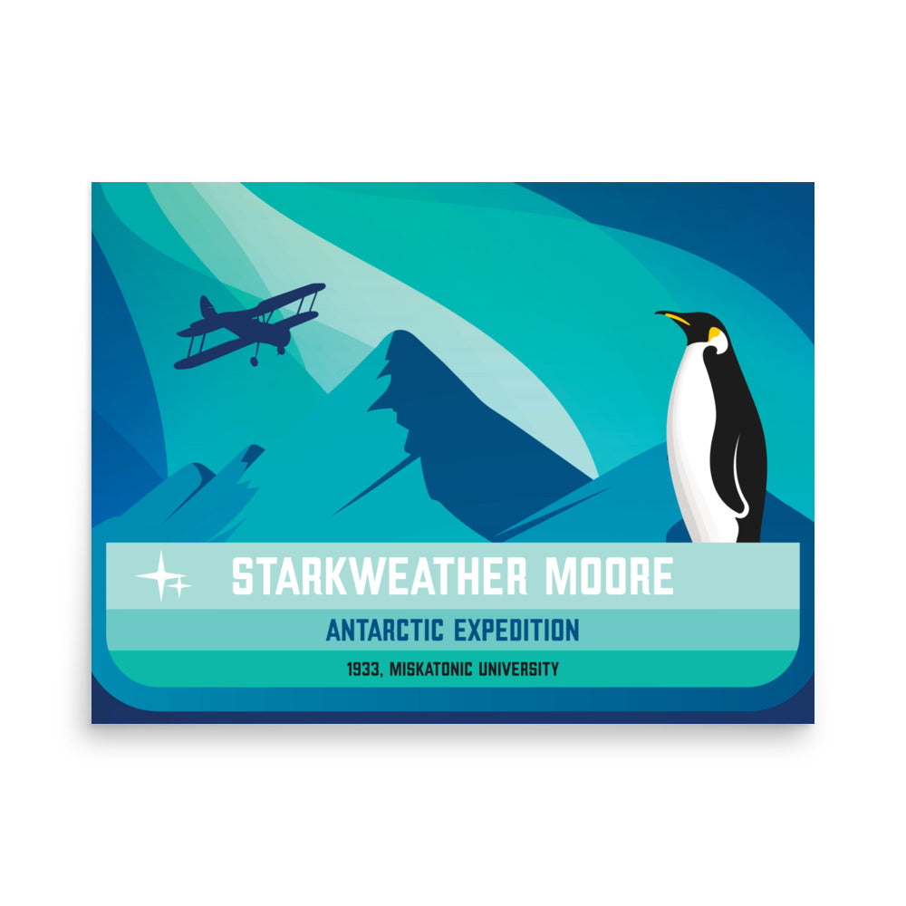 Expédition Antarctique Starkweather-Moore Poster