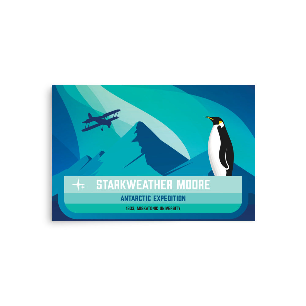 Expédition Antarctique Starkweather-Moore Poster