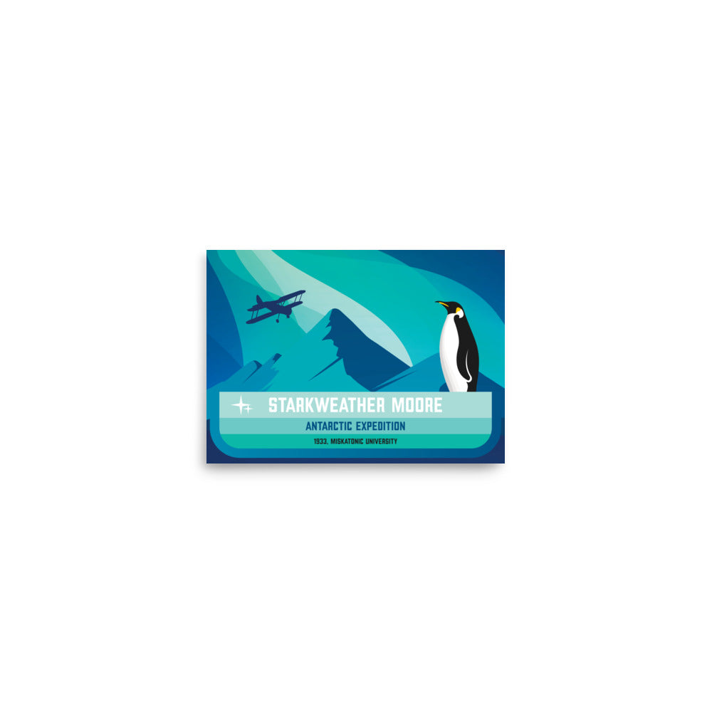 Expédition Antarctique Starkweather-Moore Poster