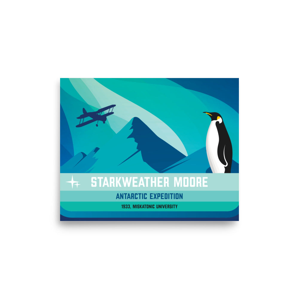 Expédition Antarctique Starkweather-Moore Poster