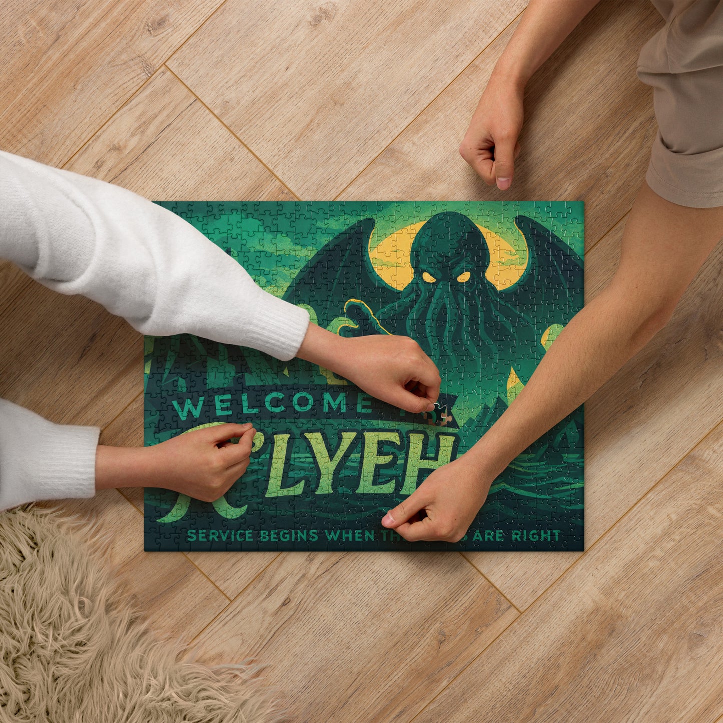 Welcome to R’lyeh – Vacation in Madness Jigsaw puzzle