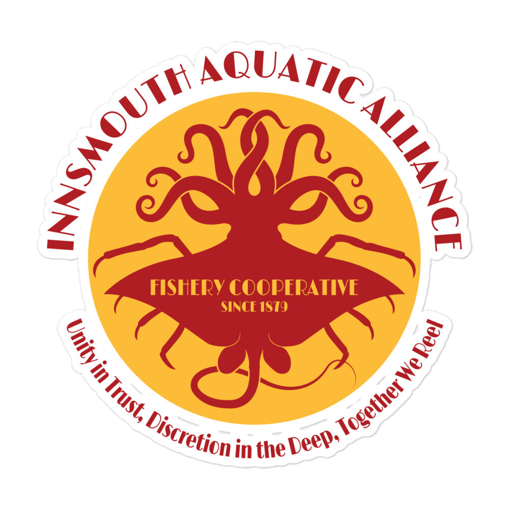 Innsmouth Aquatic Alliance Fishery Union Bubble-free stickers