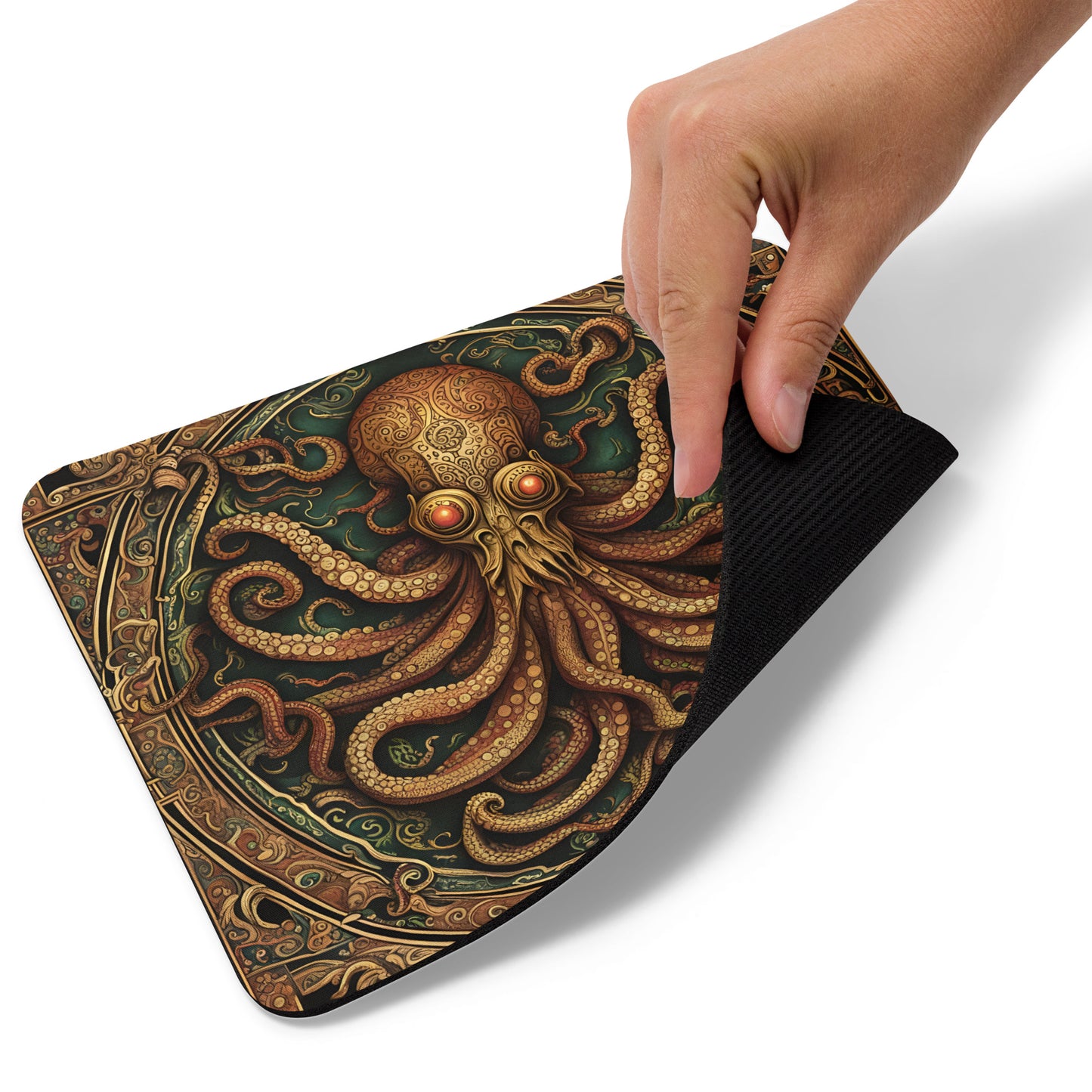 Cthulhu Mesoamerican Codex Mouse pad