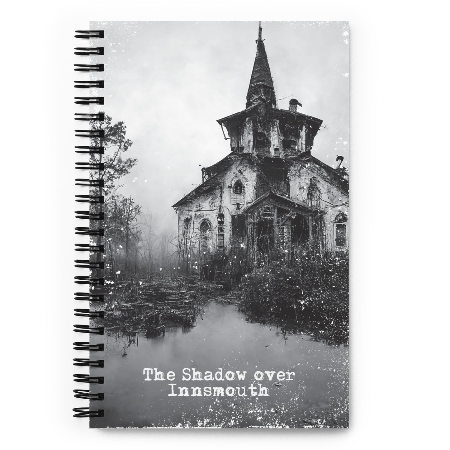 The Shadow over Innsmouth Lovecraft Cthulhu Mythos Spiral notebook