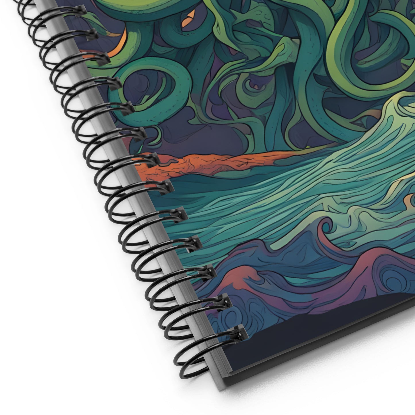 Cthulhu Mystical Symbolism Spiral notebook