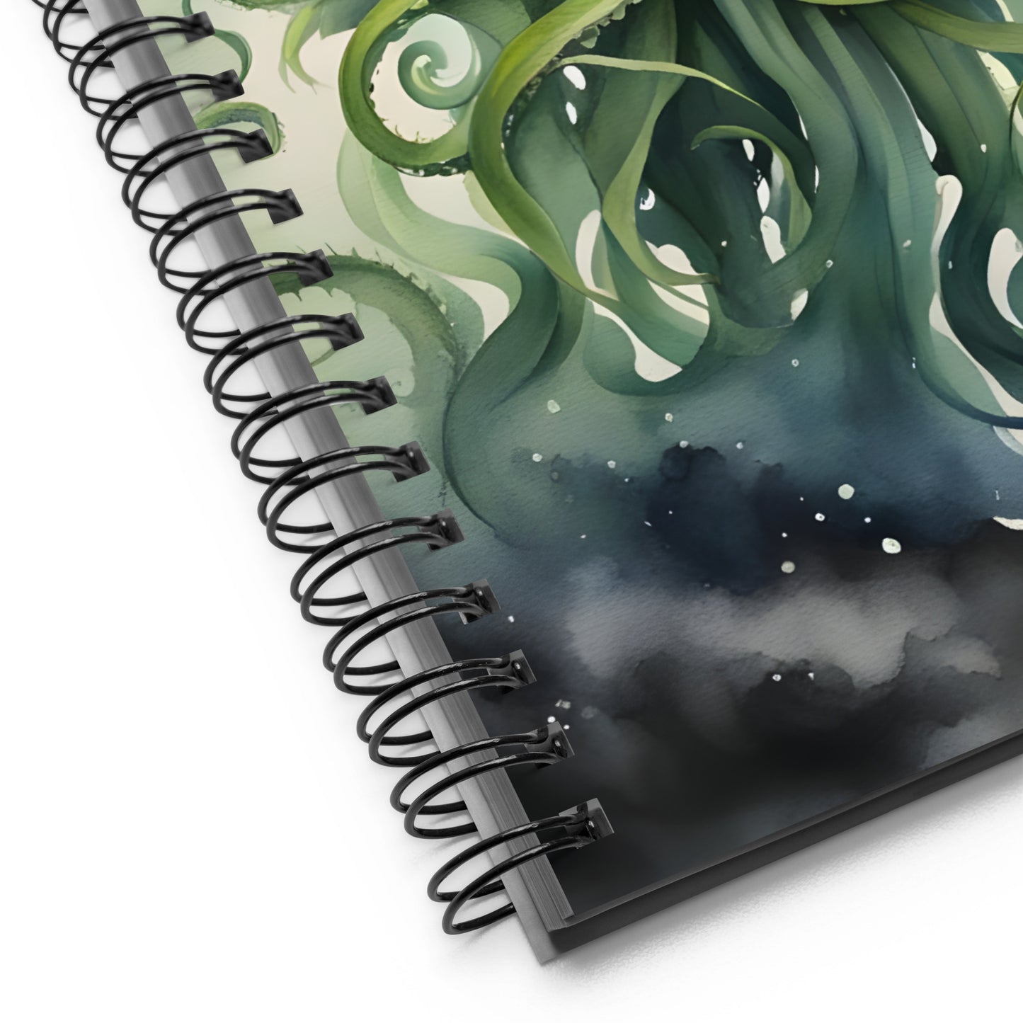 Cthulhu Watercolor Painting Spiral notebook