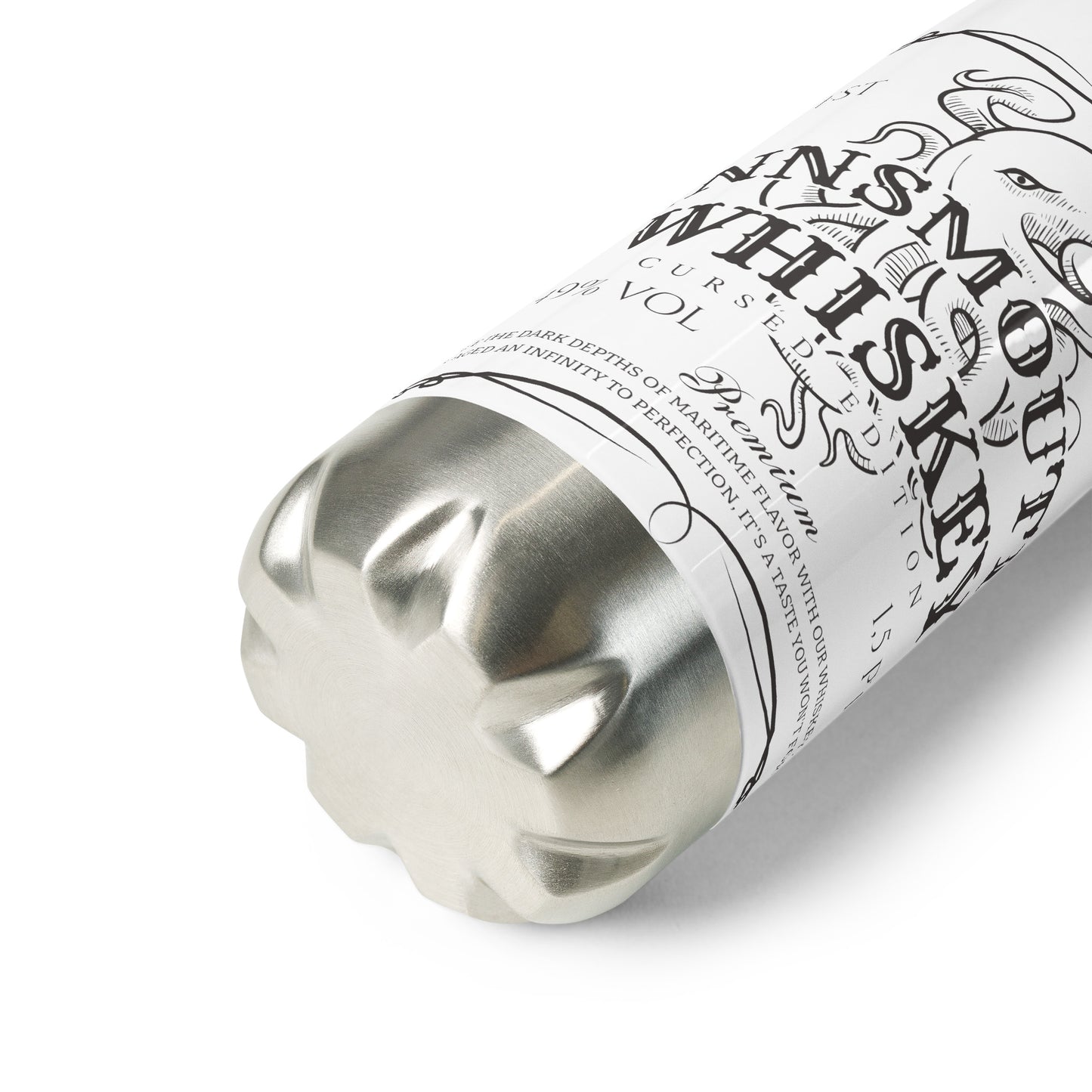 Innsmouth Whiskey Label Lovecraft Edelstahl-Wasserflasche