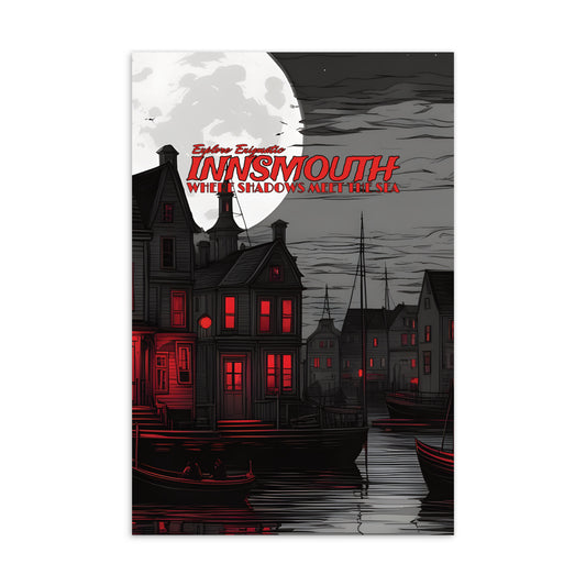 Explore enigmatic Innsmouth Standard Postcard