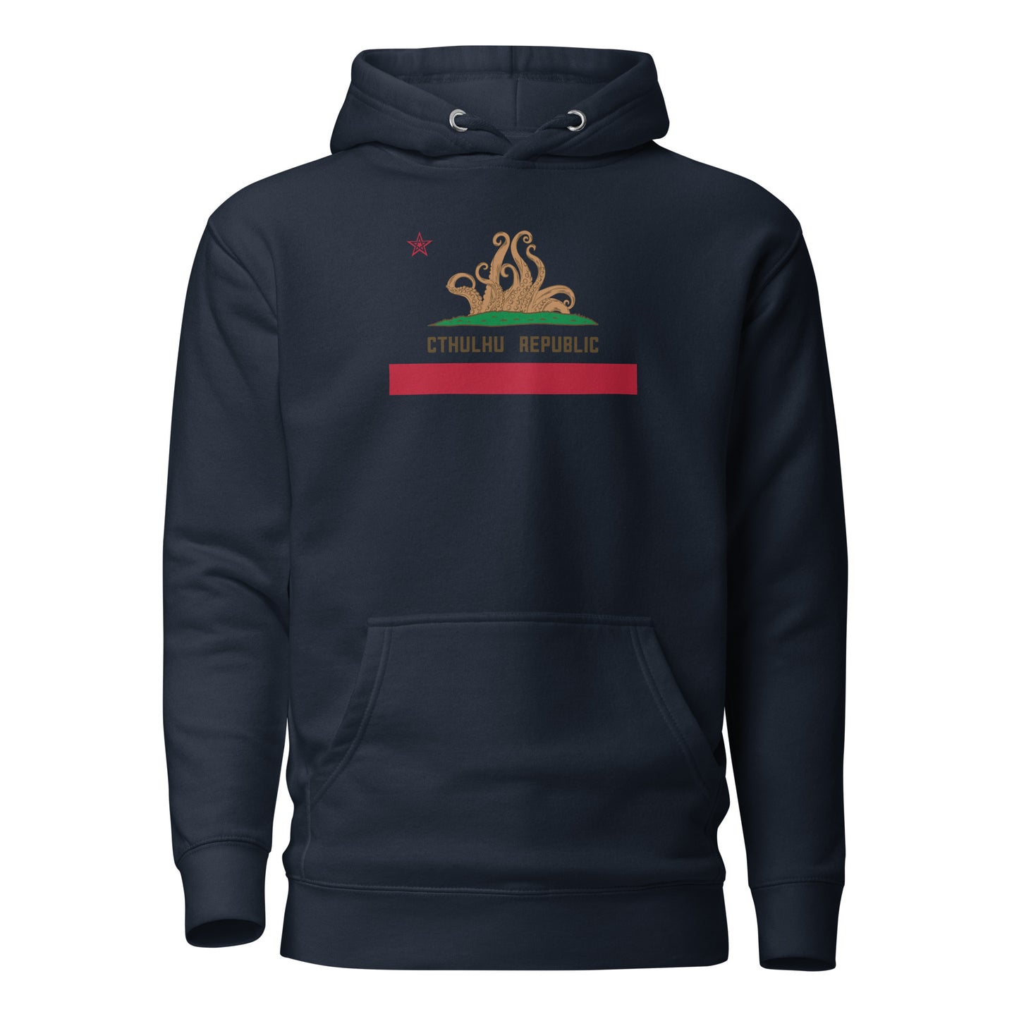 Cthulhu Republic California Flag Sweat à capuche unisexe