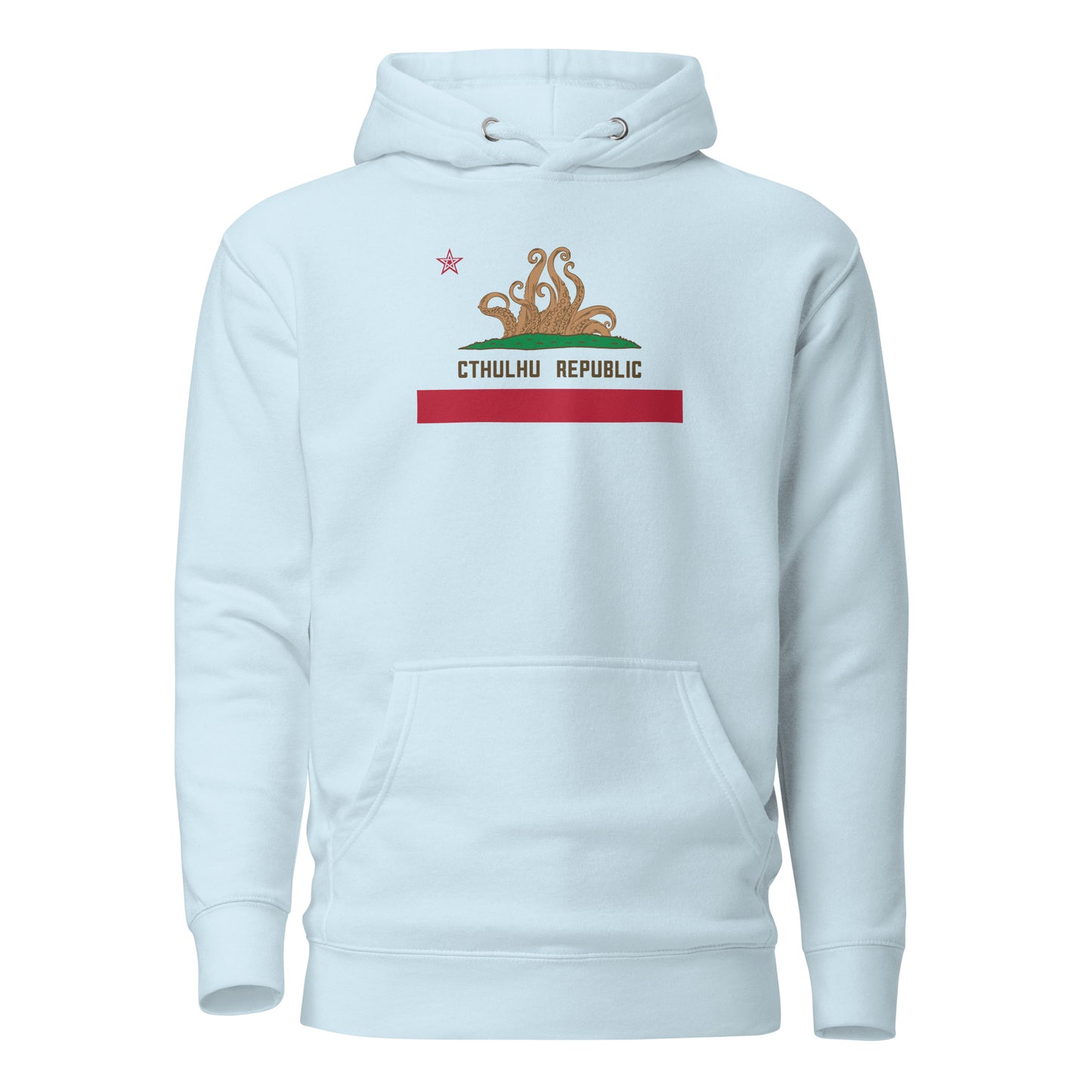 Cthulhu Republic California Flag Unisex Hoodie