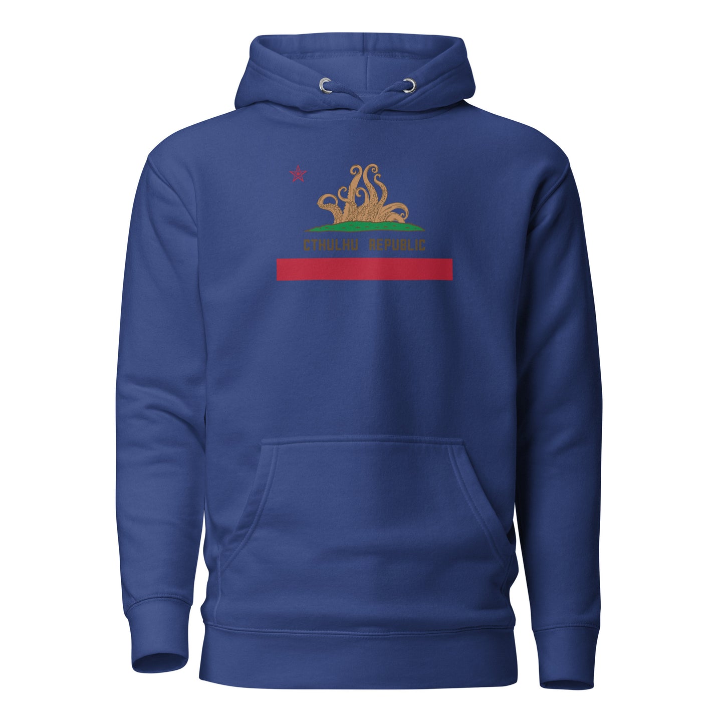 Cthulhu Republic California Flag Unisex Hoodie