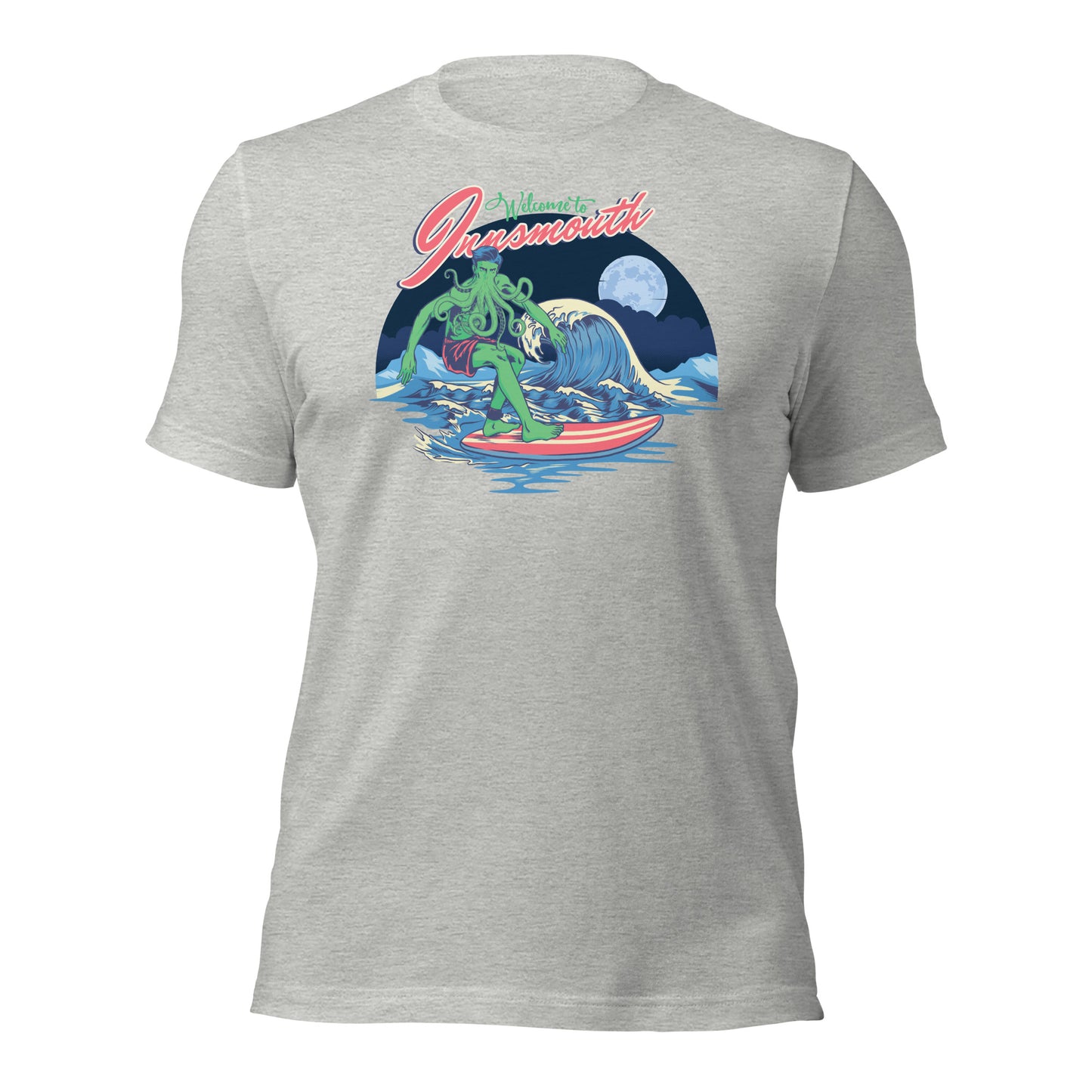 Innsmouth Surf Lovecraft T-shirt unisexe