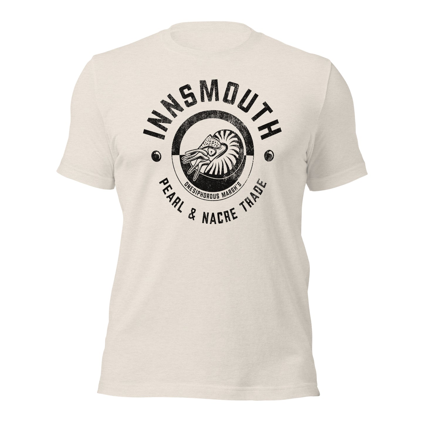 T-shirt unisexe Pearl Trade Lovecraft d’Innsmouth Marsh