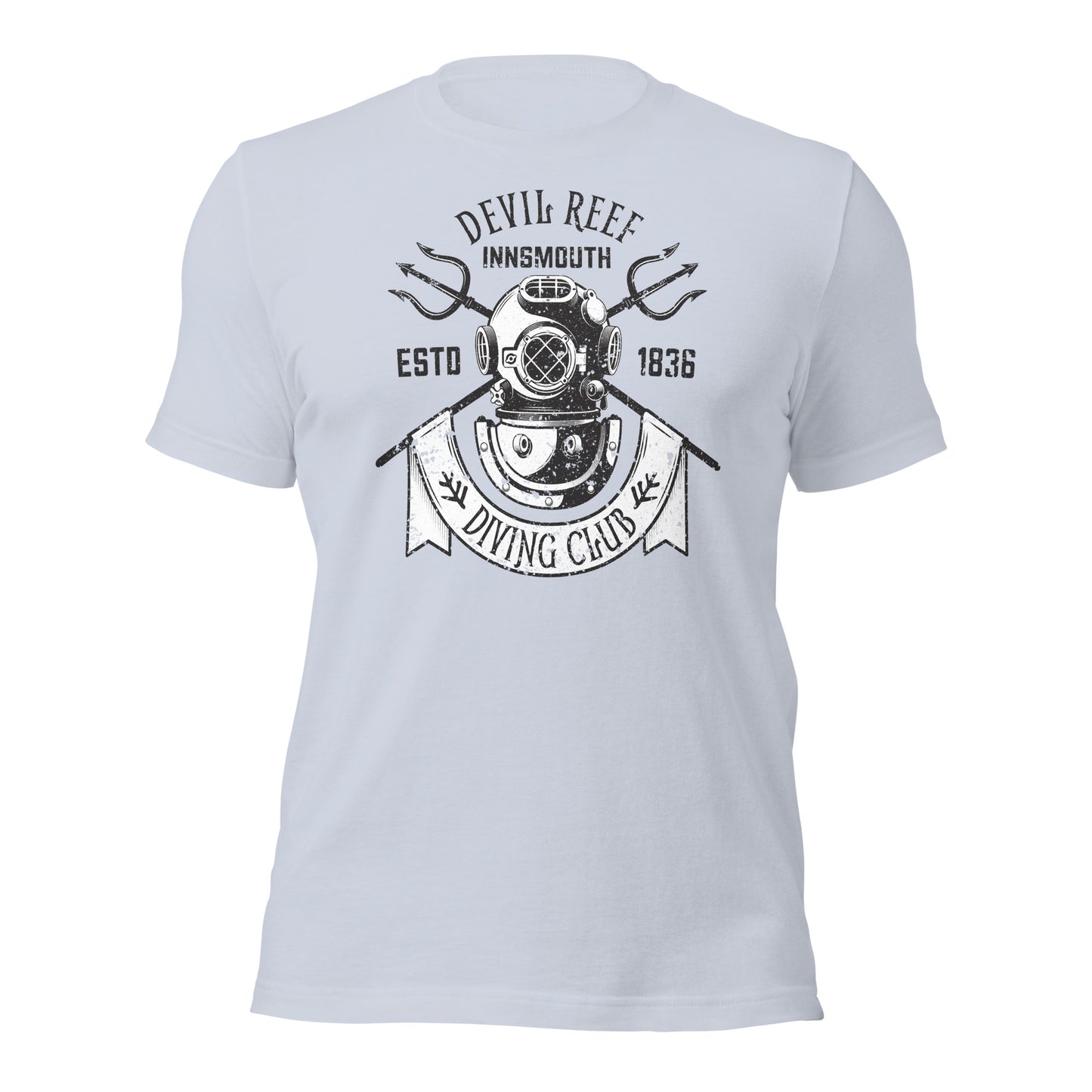 Camiseta unisex Club de Buceo Innsmouth Lovecraftian