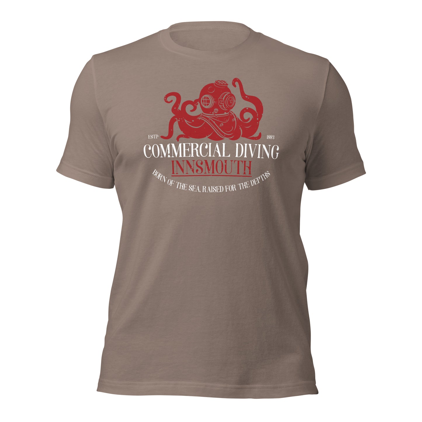 Camiseta unisex de buceo comercial Innsmouth