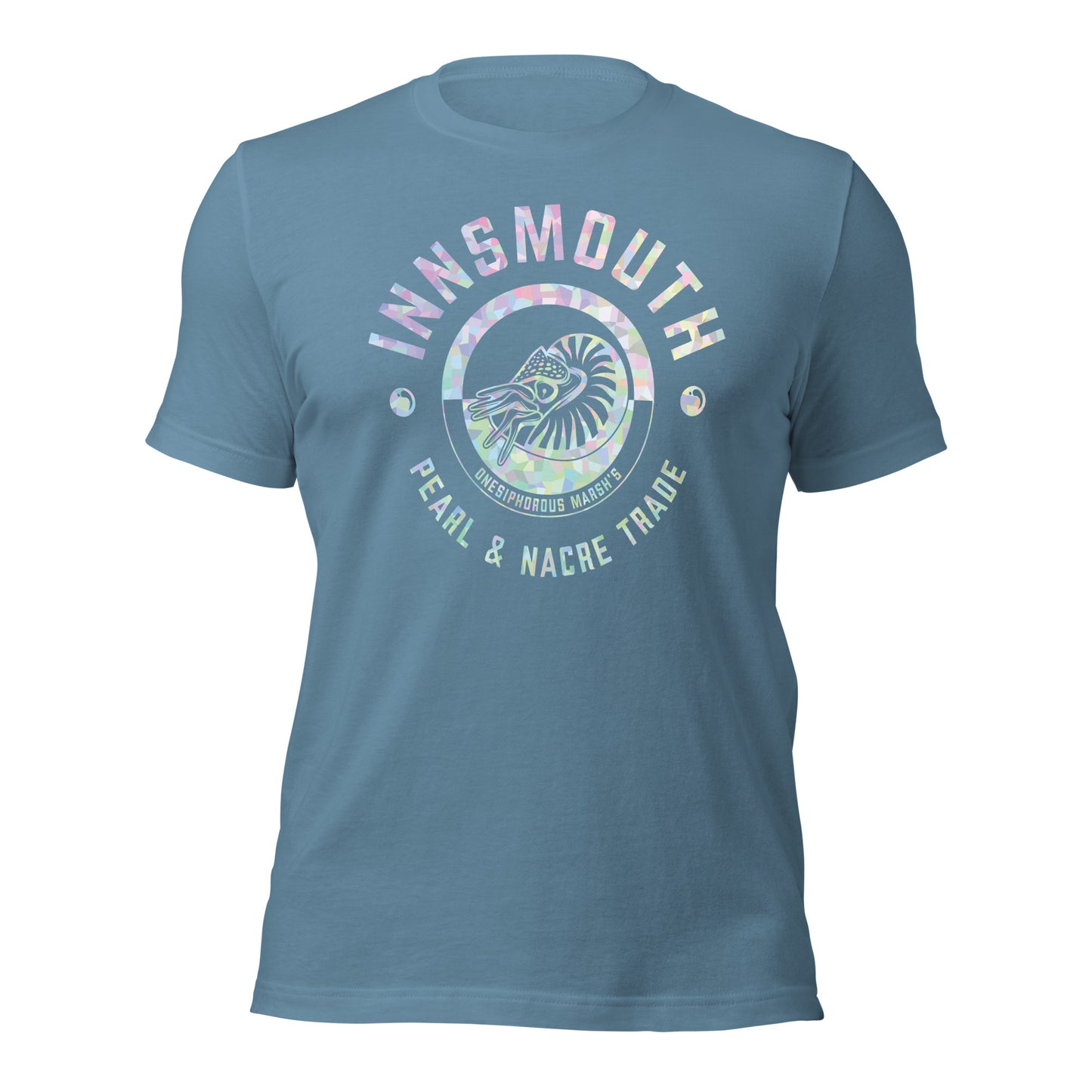 T-shirt unisexe Pearl Trade Lovecraft d’Innsmouth Marsh