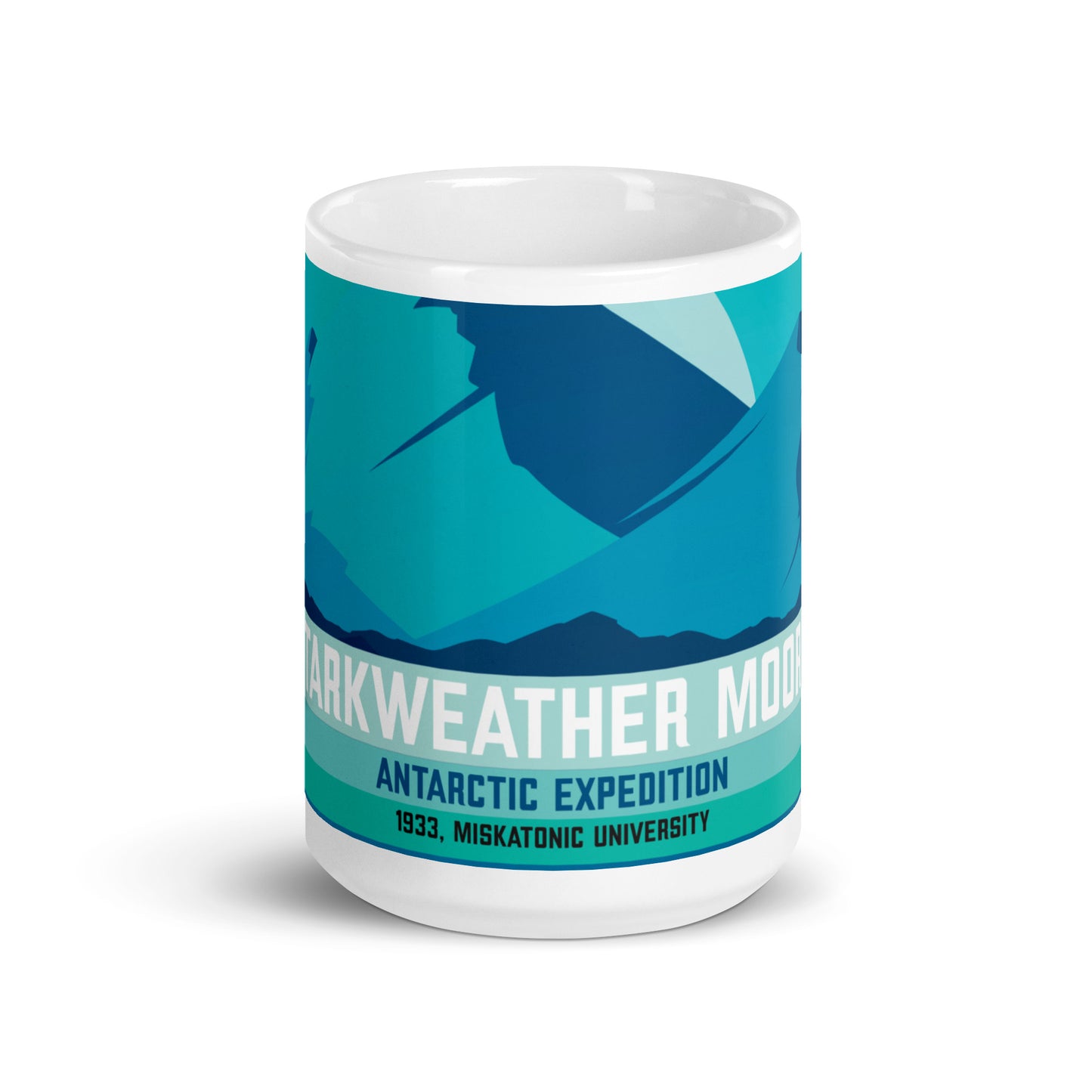 Starkweather-Moore Antarctic Expedition White glossy mug